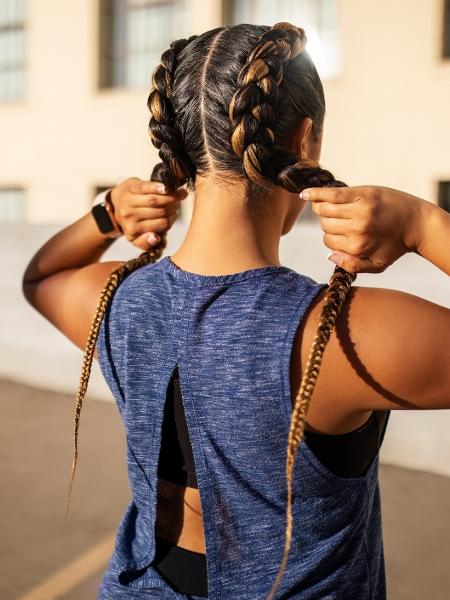 boxer braids com técnica nagô