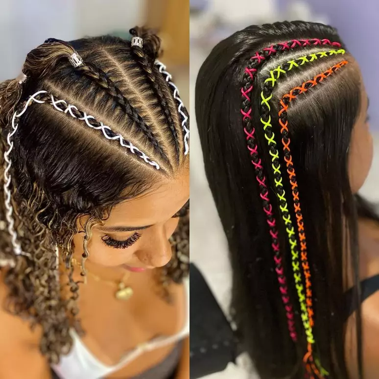 inspiração de tranças femininas delicadas para casamento