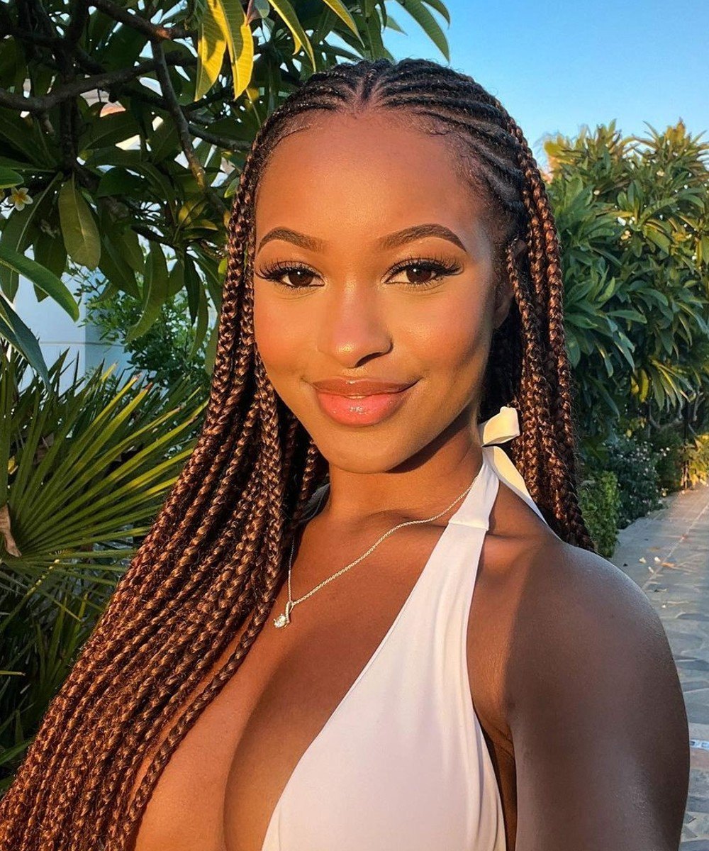 tranças jumbo finas