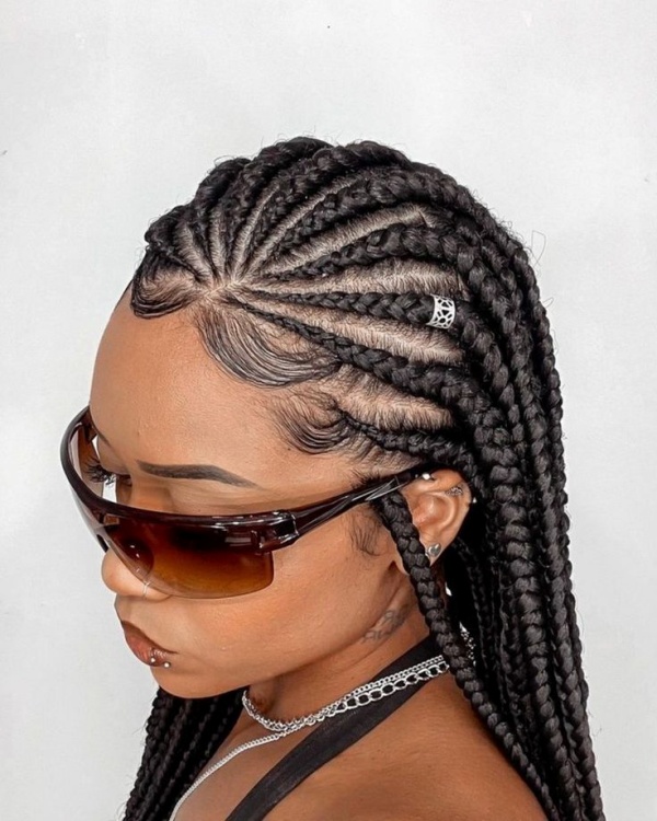 tranças nago diferentes