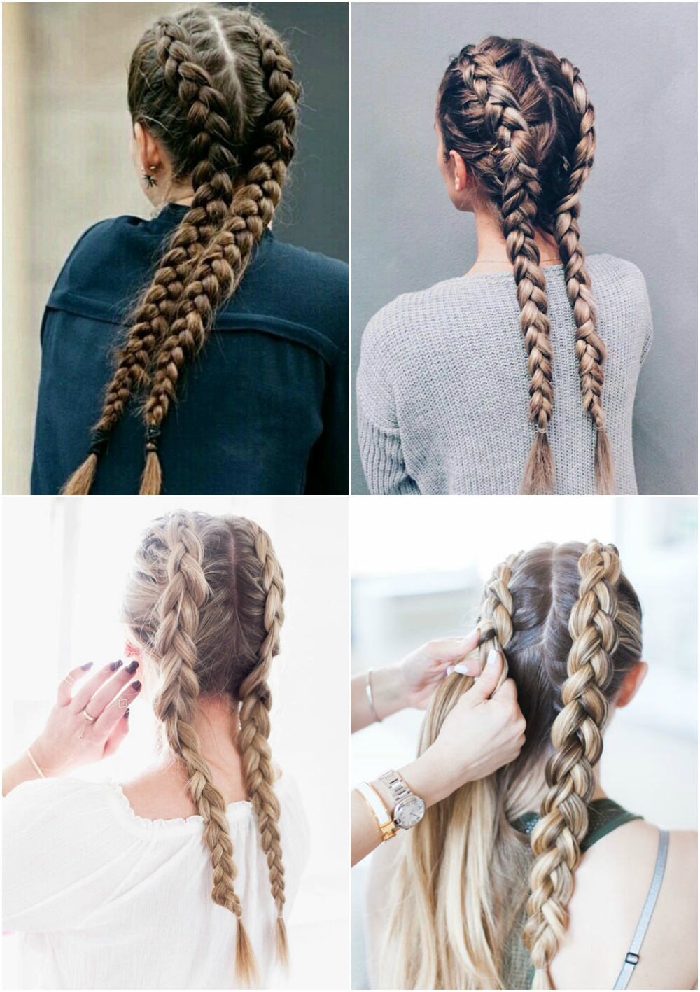 tranças para festa junina