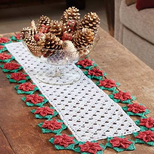 Passo a Passo: Trilho de Mesa de Crochê com Flores e Squares para Iniciantes