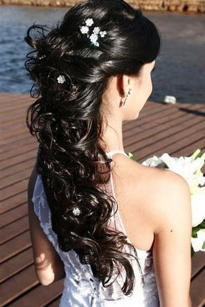 penteados formais para cabelo longo