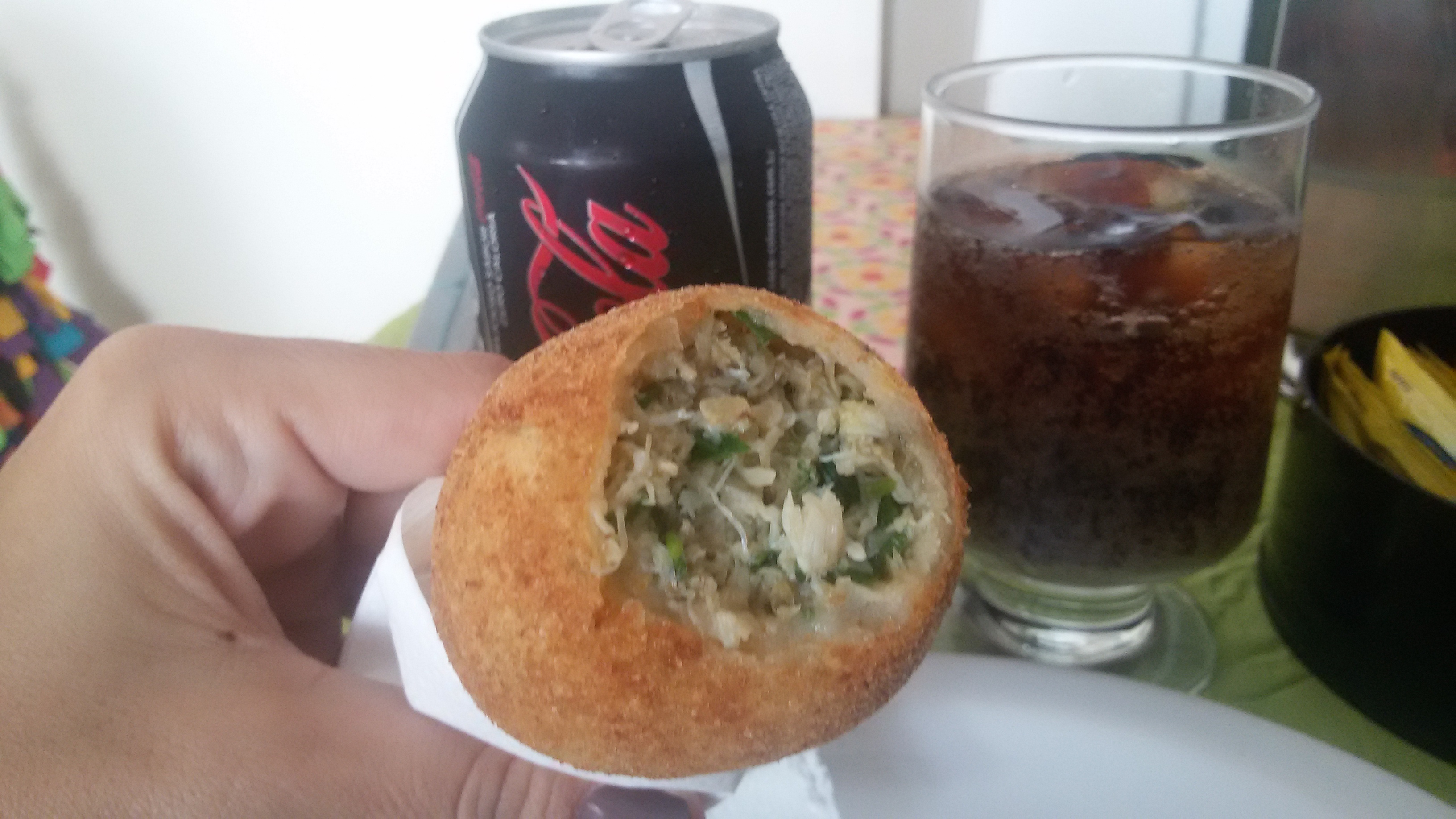 Recheio de caranguejo para salgado