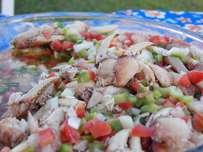 Unha de caranguejo receita