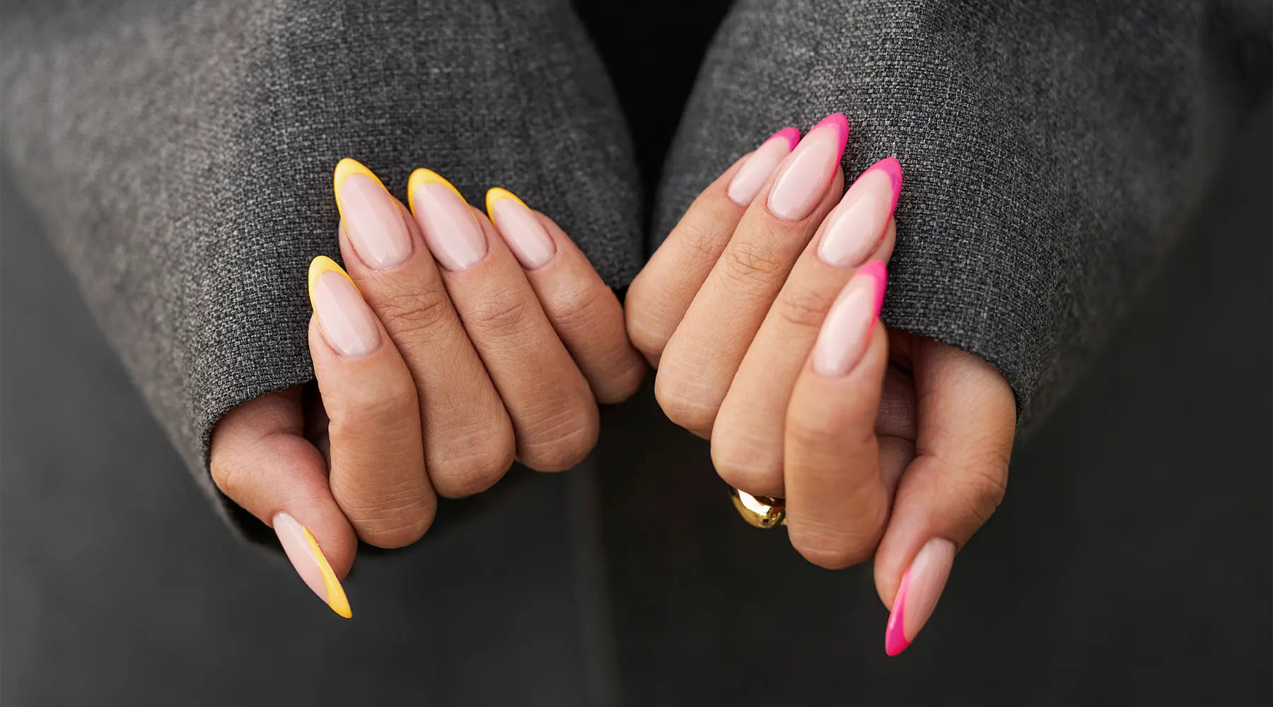 Unhas Amendoada com Glitter: Ideias Brilhantes para Arrasar