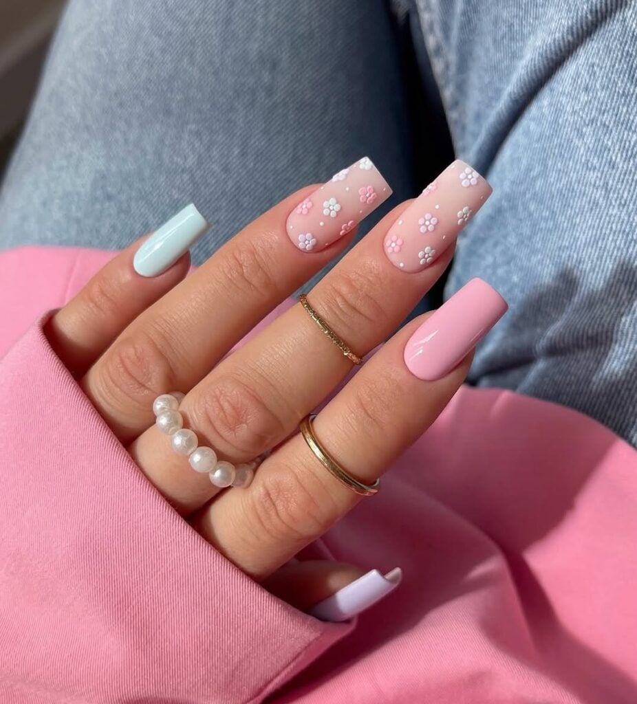 como fazer micro francesinha em unhas delicadas