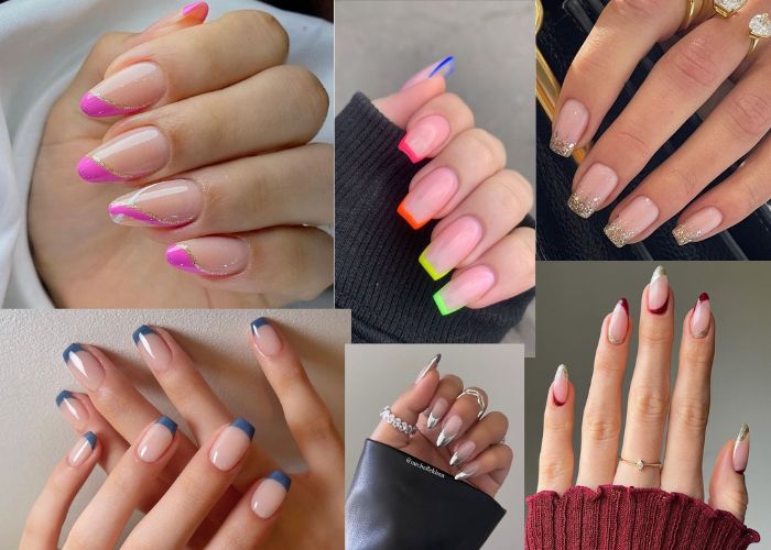 unhas decoradas delicadas vs unhas decoradas ousadas