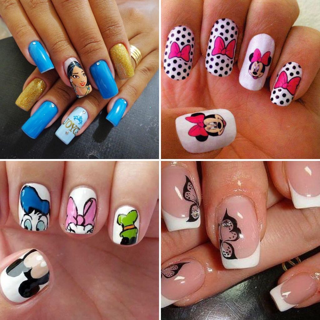 unha decorada desenho