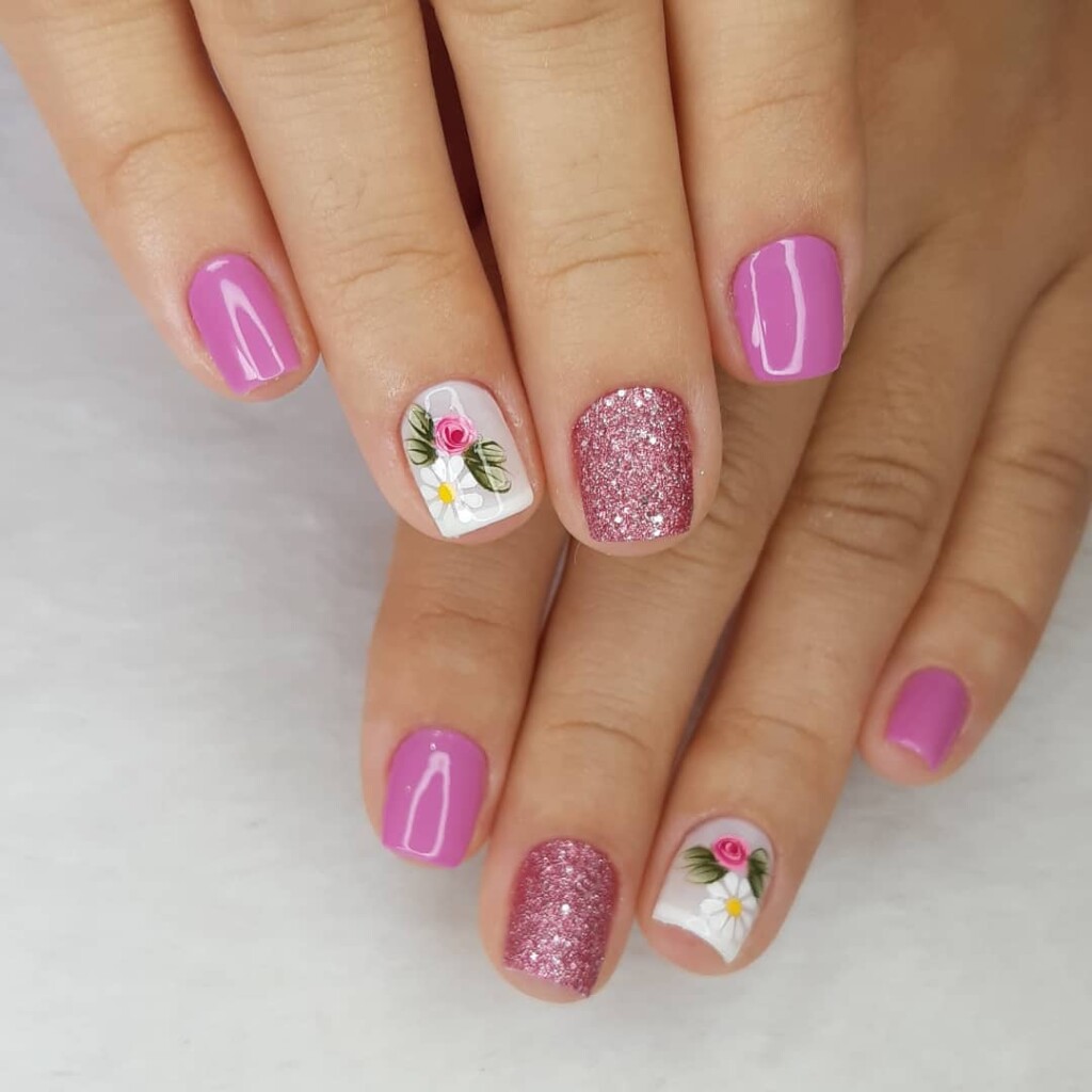 Como Criar Unhas Decoradas com Flores Delicadas em Casa