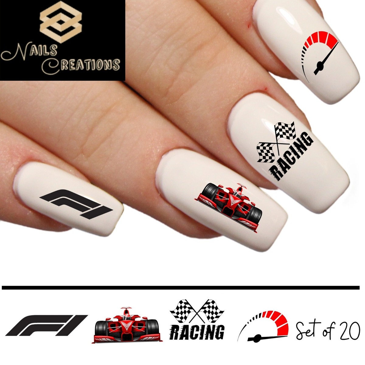 Inspirações de Nail Art F1 para Cada Grande Prêmio