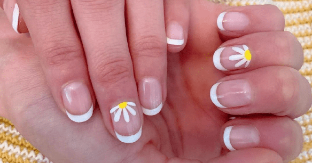 Significado do girassol na nail art: Felicidade e positividade