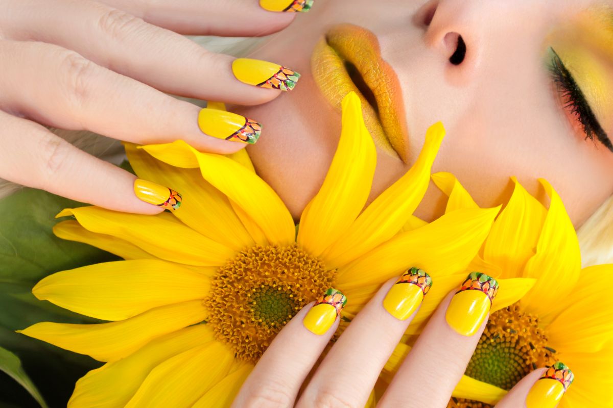 Unhas de girassol filha única: 5 ideias criativas