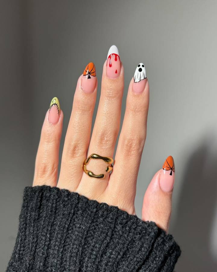 erros comuns ao fazer unhas de halloween em casa