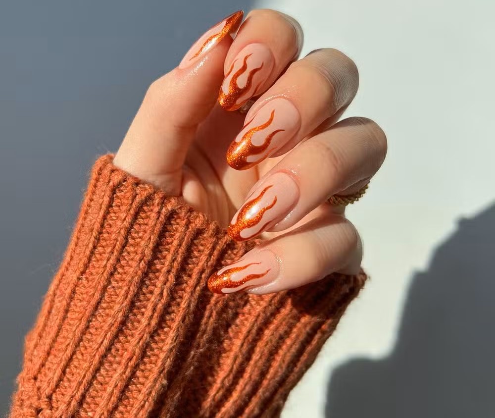 ideias de unha decorada junina simples