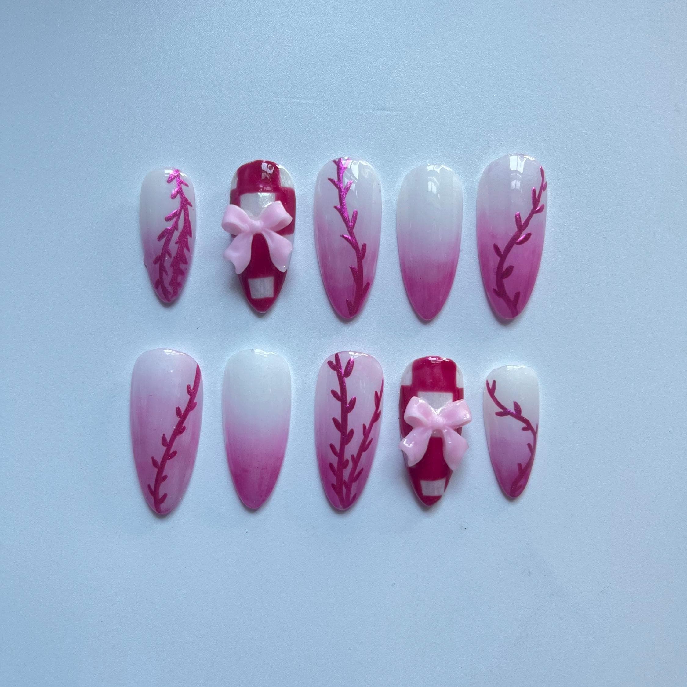ideias de unhas decoradas kimetsu no yaiba personagens