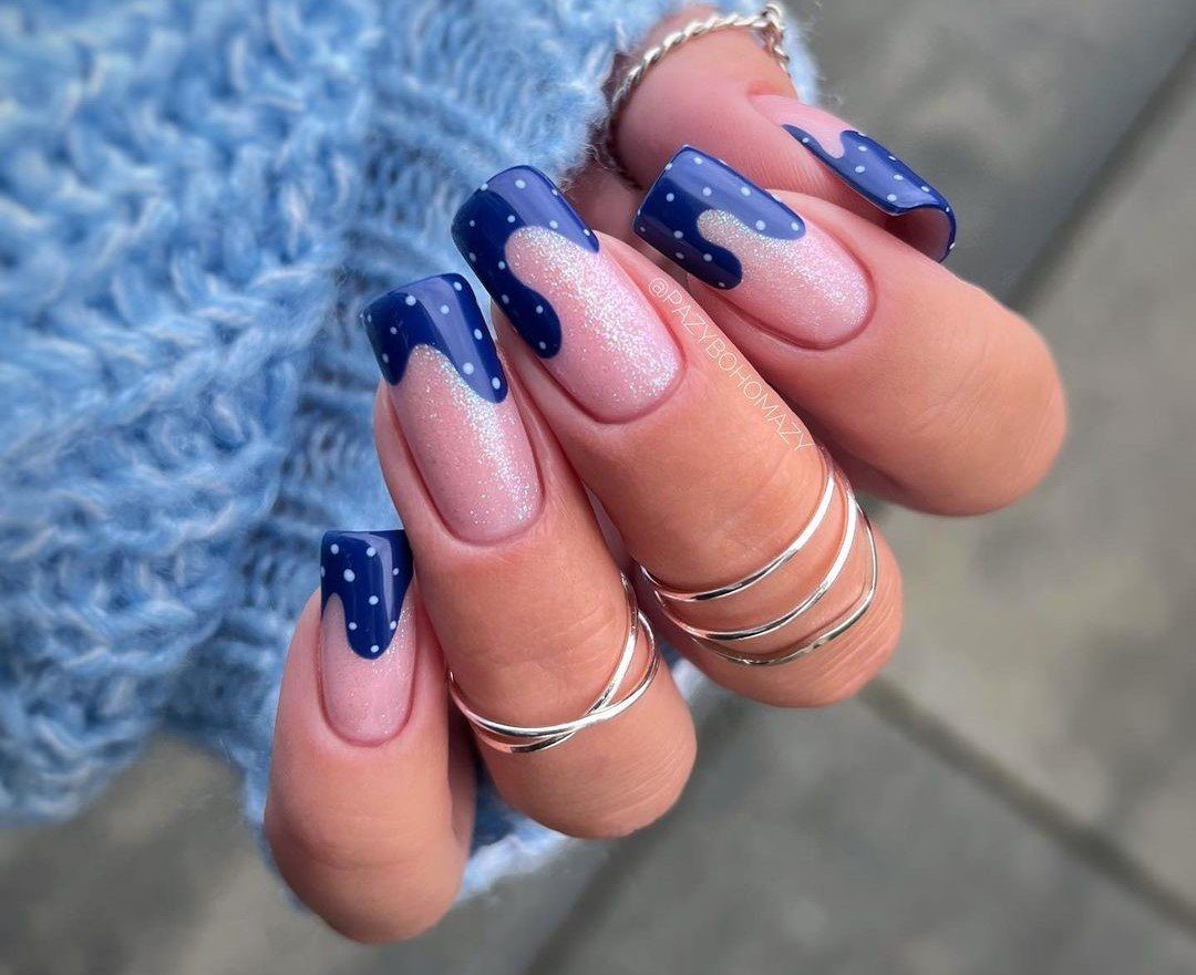 unha decorada quadrada