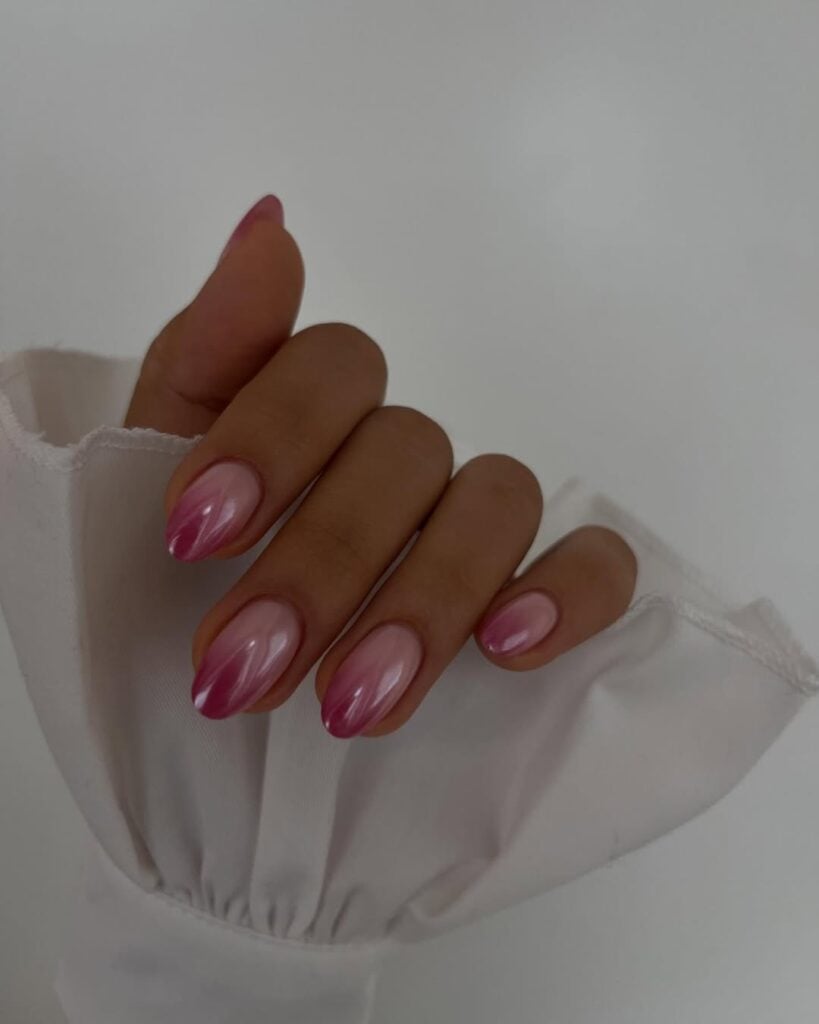 unha em gel baby boomer
