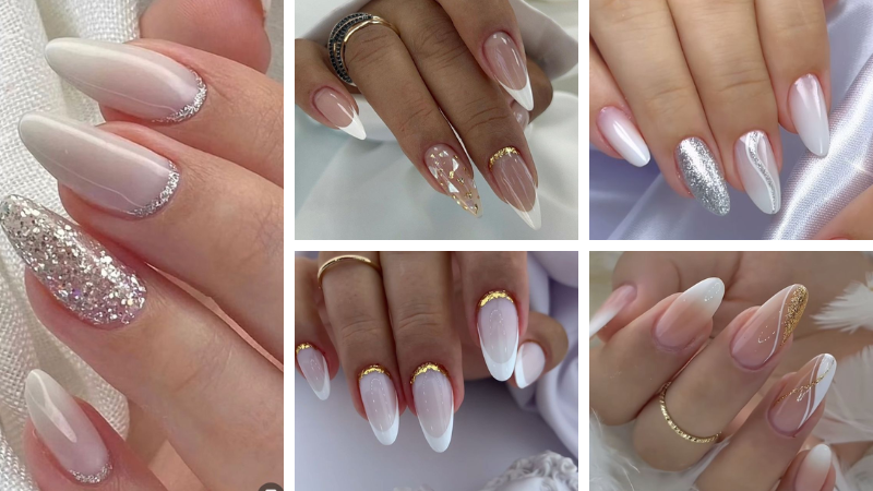 unhas em gel aura