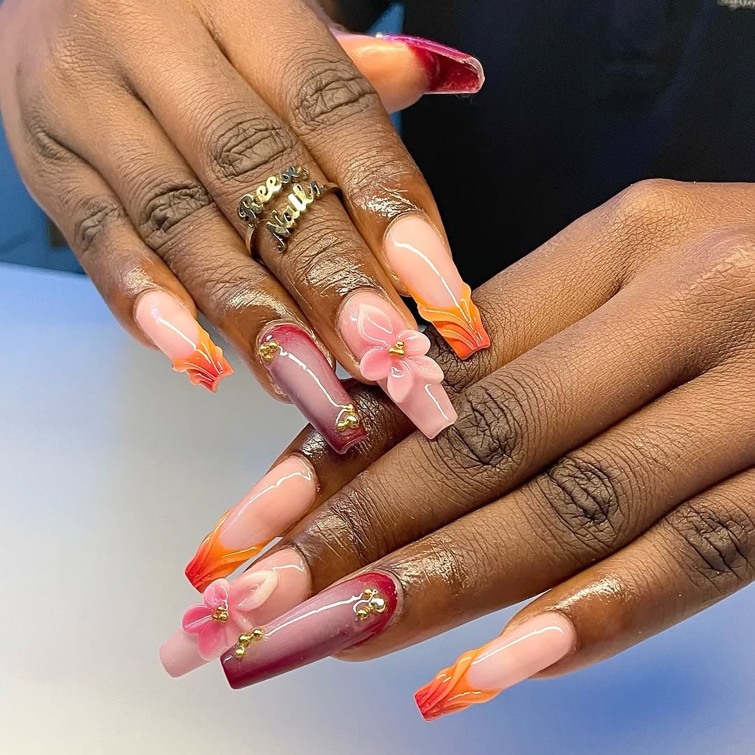 cores de unhas em gel que estão em alta
