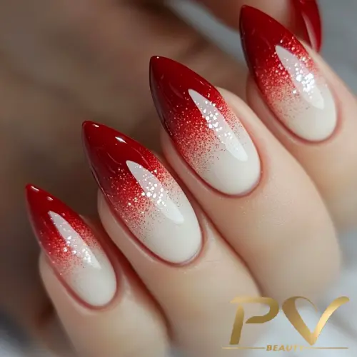 unhas em gel cores vibrantes