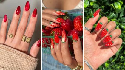 unha em gel vermelho vs acrigel qual escolher