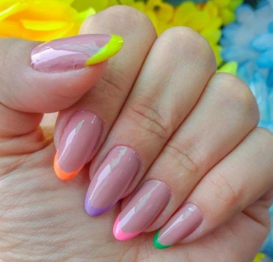 ideias de francesinha colorida para festas