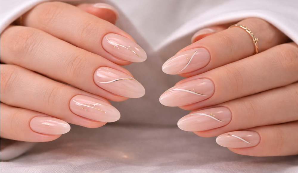 unha de gel natural