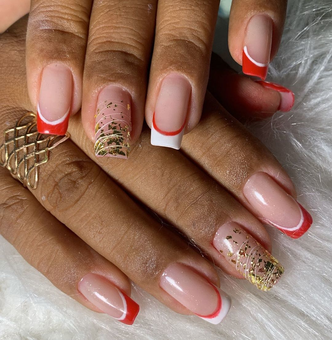 unha amendoada natal gel