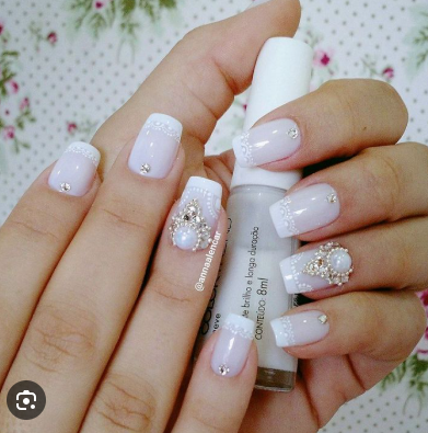 tendências unhas noiva gel 2026