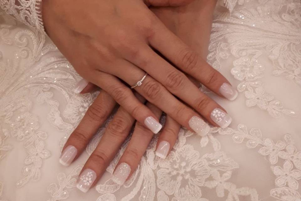 unha noiva delicada gel