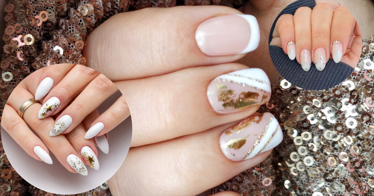 unha postiça vs unha natural para o ano novo