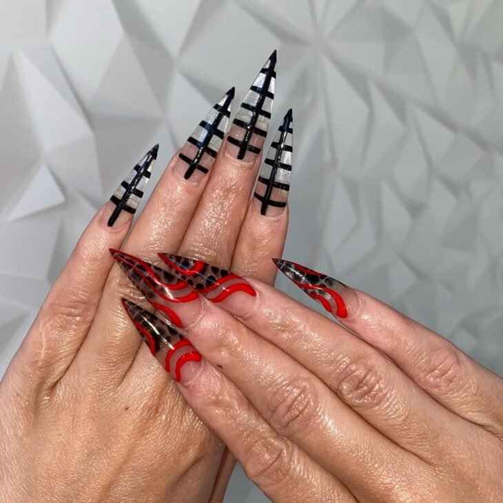 Guia Completo: Como Fazer Unhas Stiletto Perfeitas com Molde F1