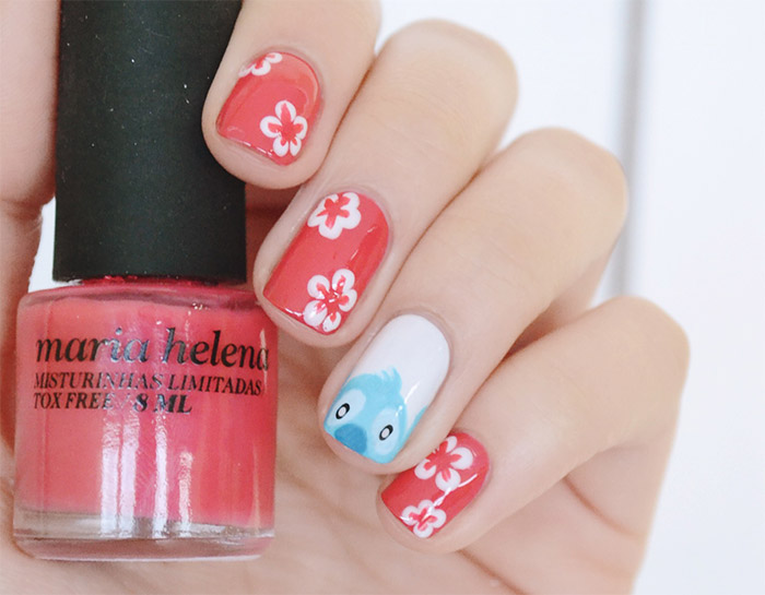 unha stitch com xepa