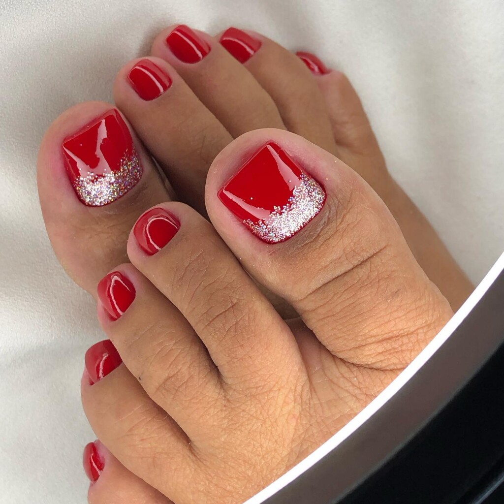 preço esmalte unha vermelha pé