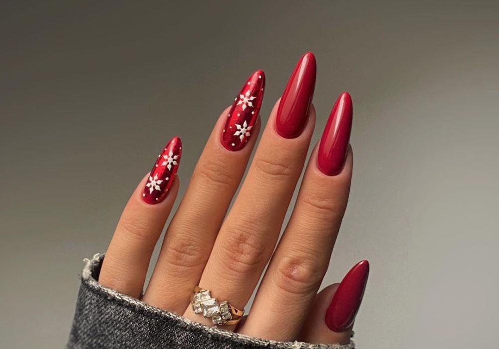 esmalte gel ou comum para unhas festivas