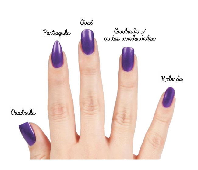 unhas redondas curtas nude