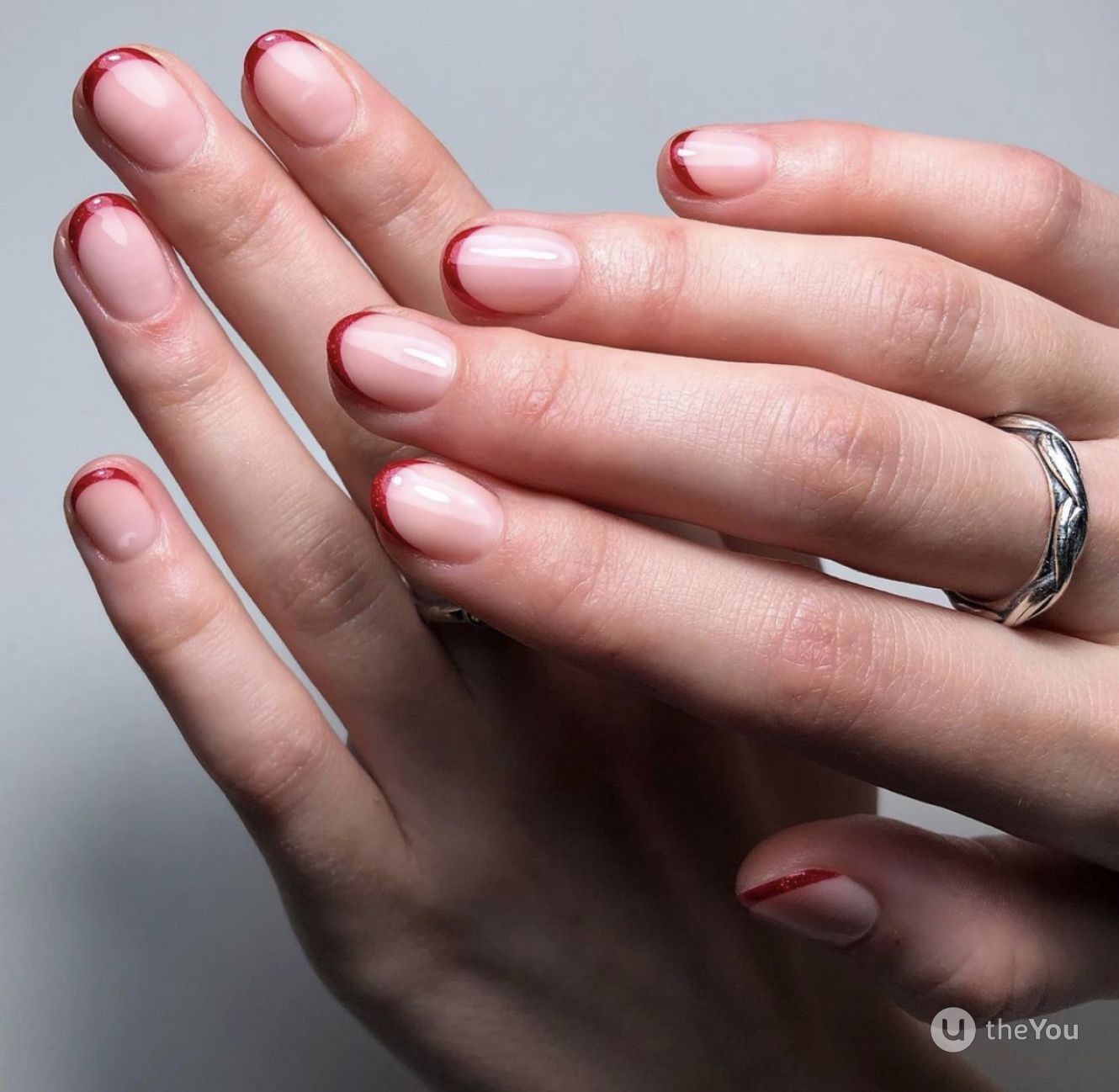 unhas redondas curtas naturais