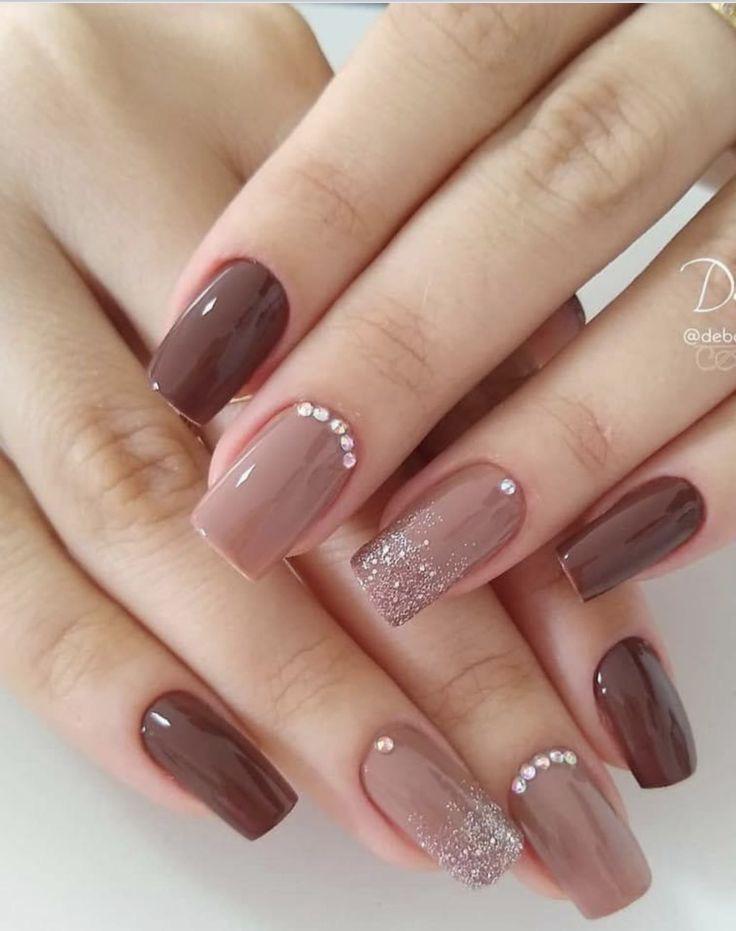 manicure simples e chique