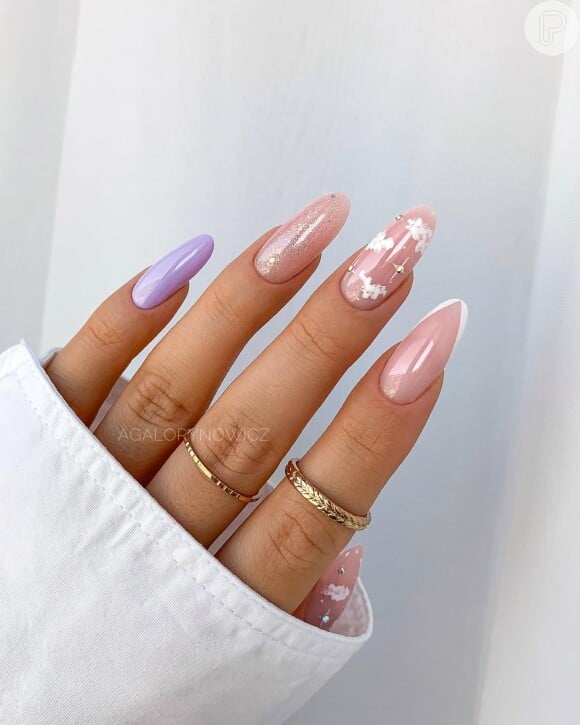 unhas curtas bonitas e simples