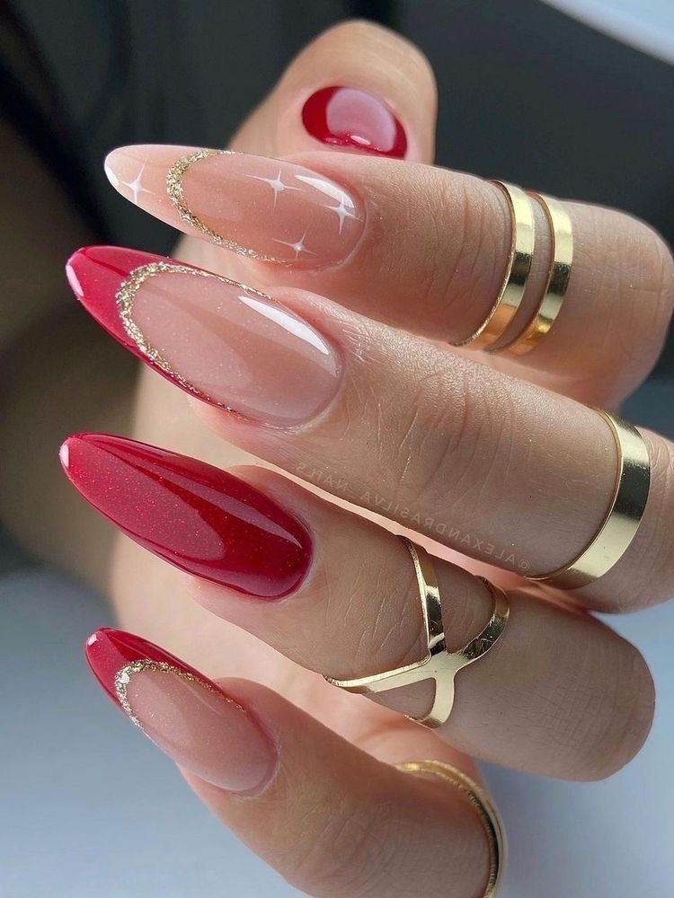 unhas vermelhas para o dia a dia