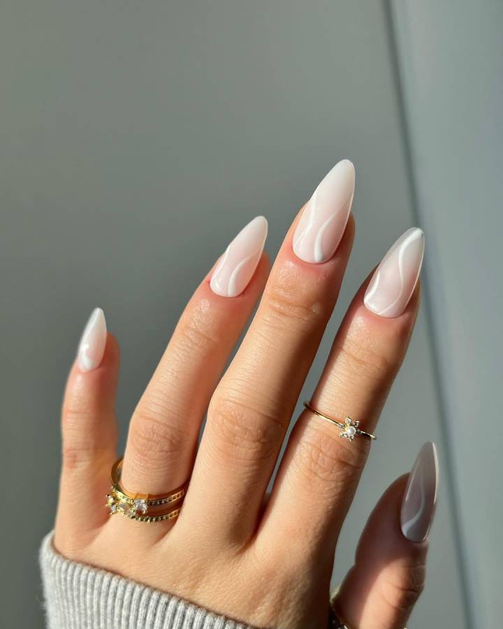 inspiração unhas milky nails decoradas
