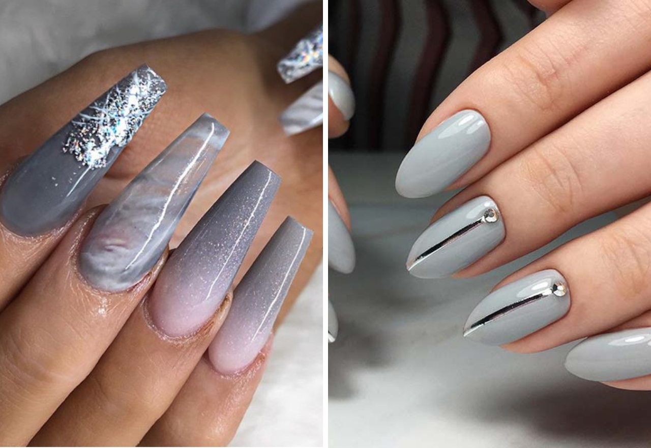 unhas cinza vs unhas pretas qual escolher