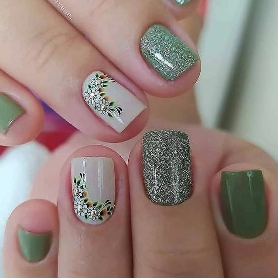unhas curtas francesinha moderna