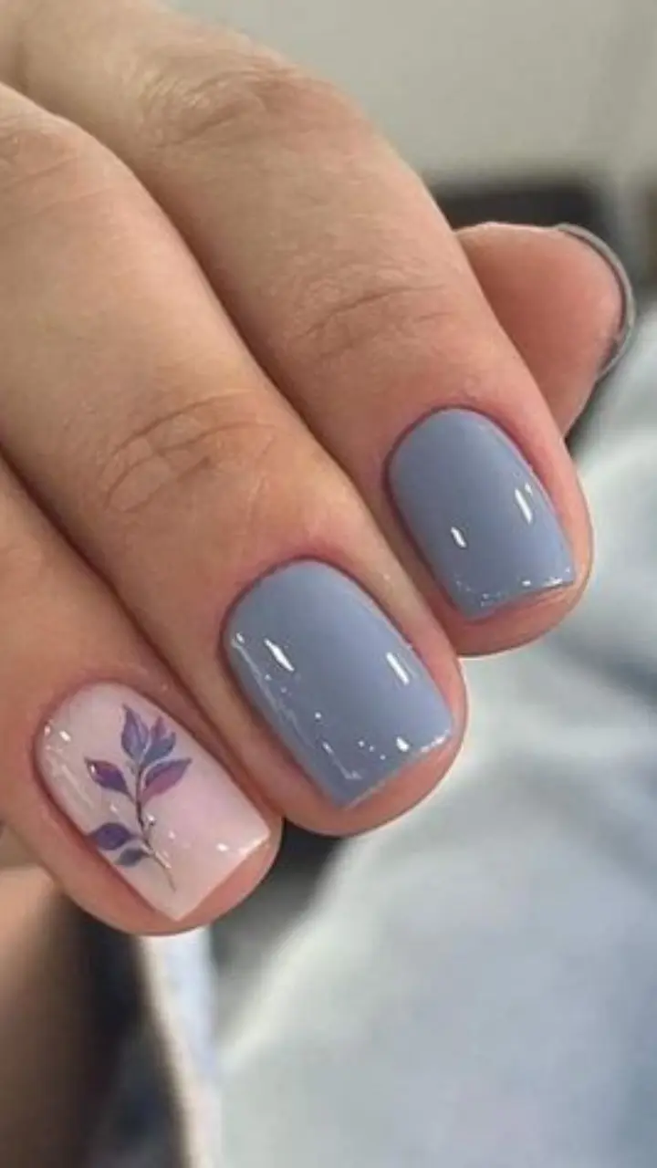 unhas curtas decoradas simples