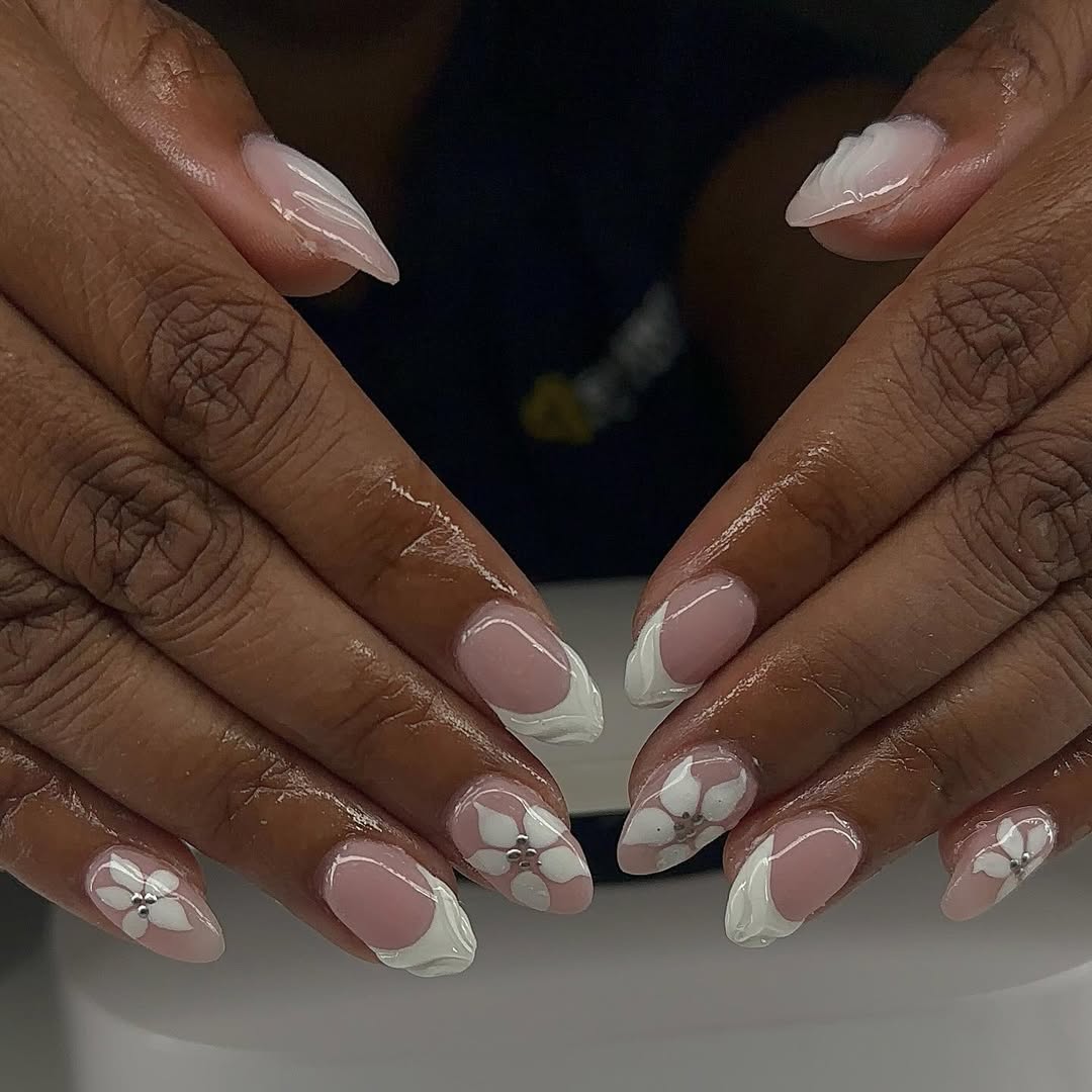 unhas redondas decoradas 2026