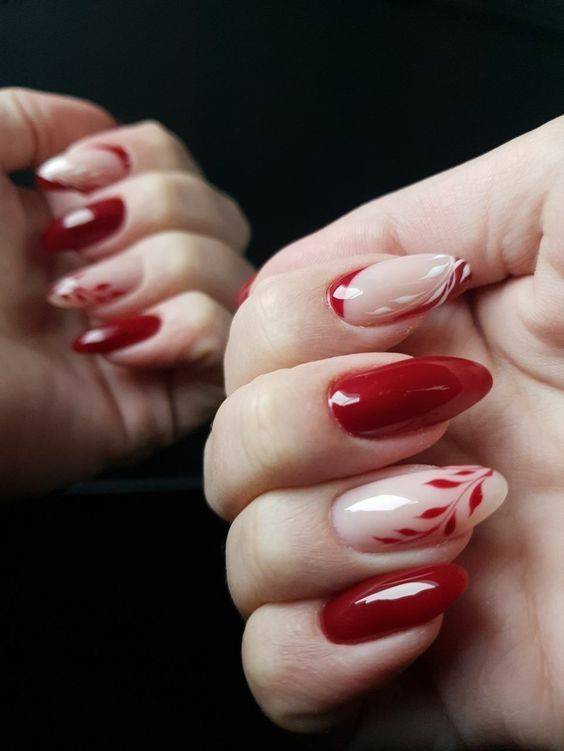 unhas de gel arredondadas delicadas