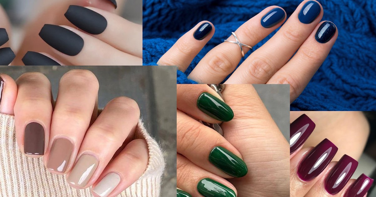 unhas de gel neon