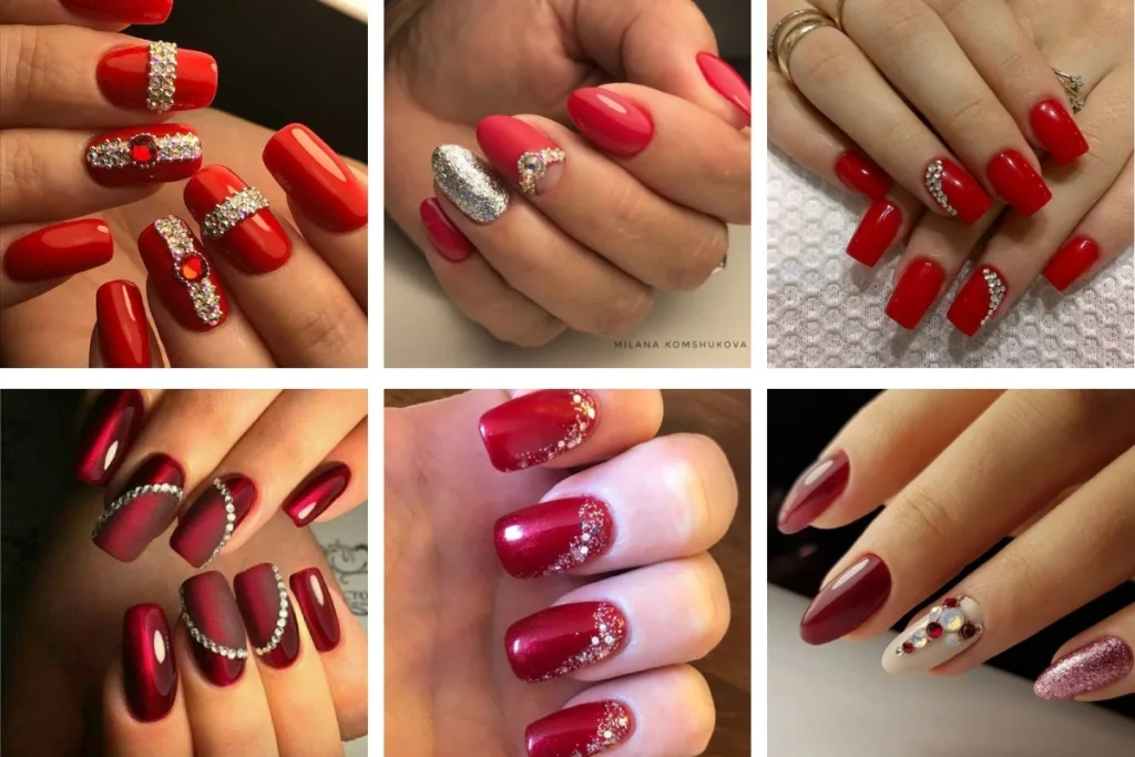 unhas de gel francesinha moderna