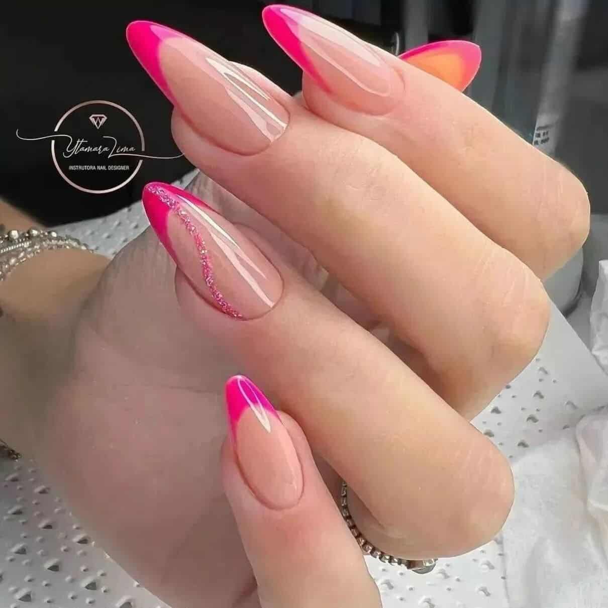 unhas de gel luxo discreto